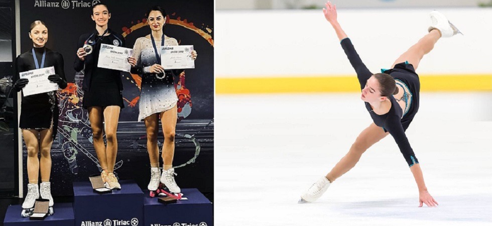 Oro per Lara Naki Gutmann, la pattinatrice trentina sbanca Bucarest nella classica Isu Crystal skate